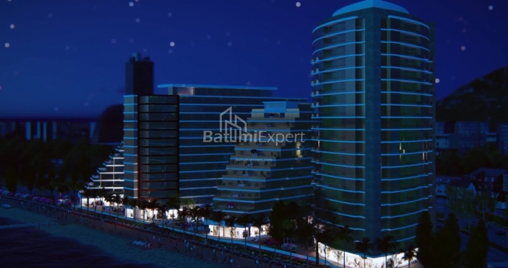 Apartment 54.76 m² - Lech and Maria Kaczynski, Batumi, Georgia