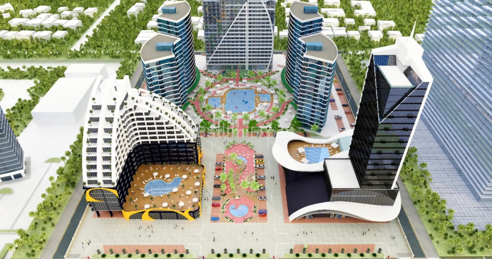 Apartment 34.8 m² - Lech and Maria Kaczynski, Batumi, Georgia