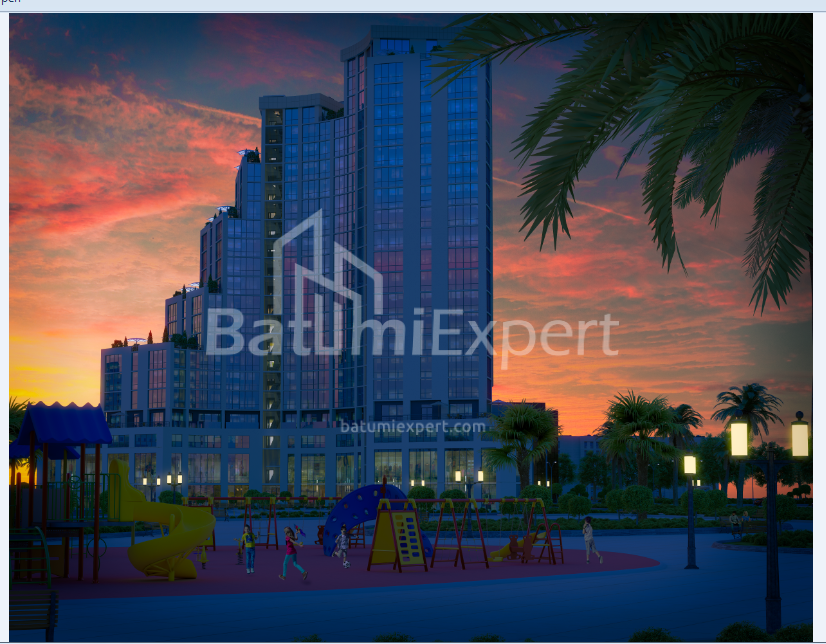 Apartment 41.7 m² - Avenue of Heroes, Batumi, Georgia