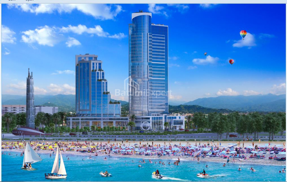Apartment 35.9 m² - Avenue of Heroes, Batumi, Georgia