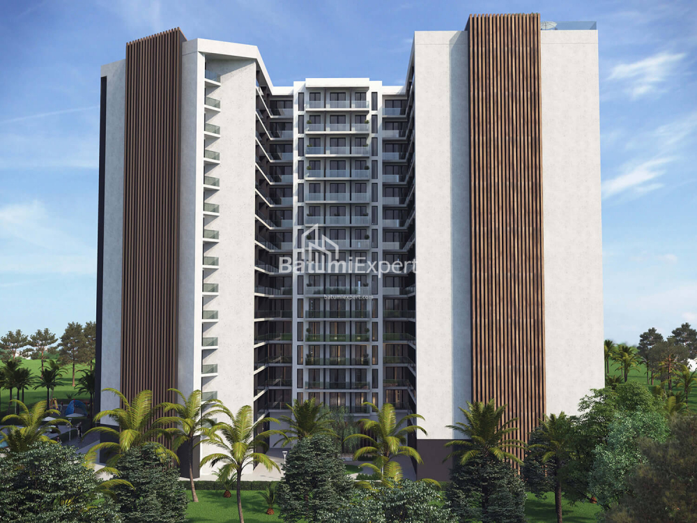 Object under construction 43.2 m² - Lech and Maria Kaczynski, Batumi, Georgia