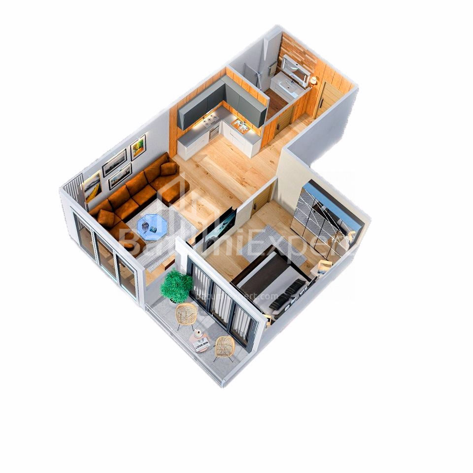 Apartment 60 m² - Lado Gudiashvili, Batumi, Georgia