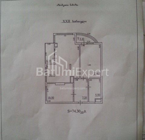 Apartment 74 m² - Tbel-Abuseridze, Batumi, Georgia