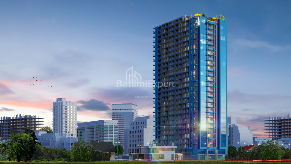 Object under construction 46.4 m² - Grigol Lortkipanidze, Batumi, Georgia