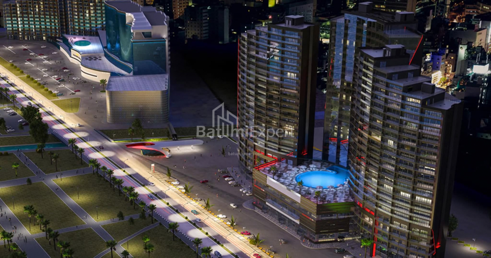 Apartment 63.24 m² - Lech and Maria Kaczynski, Batumi, Georgia