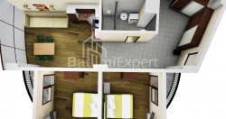 Apartment 84.54 m² - Mezgvaurta, Chakvi, Georgia
