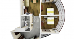Apartment 84.54 m² - Mezgvaurta, Chakvi, Georgia