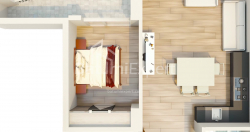 Apartment 2-room 66.7 m² - Mezgvaurta, Chakvi