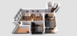 Object under construction 3-room 70.5 m² - Lech and Maria Kaczynski, Batumi