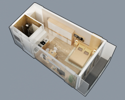 Apartment 1-room 35 m² - Lech and Maria Kaczynski, Batumi