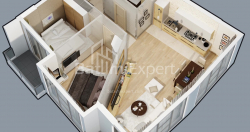 Object under construction 2-room 74.8 m² - Lech and Maria Kaczynski, Batumi
