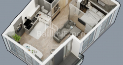 Object under construction 2-room 55.7 m² - Lech and Maria Kaczynski, Batumi