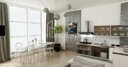 Object under construction 2-room 55.8 m² - Lech and Maria Kaczynski, Batumi