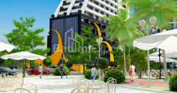 Object under construction 1-room 35 m² - Lech and Maria Kaczynski, Batumi