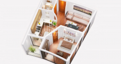 Apartment 1-room 35.2 m² - Avenue of Heroes, Batumi
