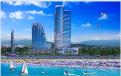 Apartment 1-room 30.7 m² - Avenue of Heroes, Batumi