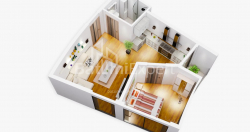 Apartment 2-room 59.4 m² - Avenue of Heroes, Batumi