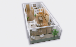 Apartment 1-room 40.7 m² - Avenue of Heroes, Batumi