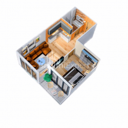 Apartment 2-room 60 m² - Lado Gudiashvili, Batumi