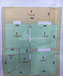 Apartment 2-room 36 m² - Yuryevskaya, Batumi