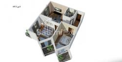 Apartment 3-room 69 m² - Yuryevskaya, Batumi