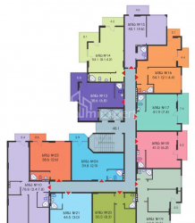 Apartment 2-room 41 m² - Yuryevskaya, Batumi