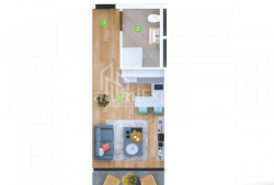 Apartment 1-room 28 m² - Sherif Khimshiashvili, Batumi