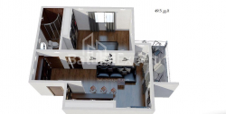 Apartment 49 m² - Yuryevskaya, Batumi, Georgia