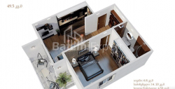 Apartment 49 m² - Yuryevskaya, Batumi, Georgia