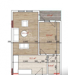 Apartment 2-room 58 m² - Ilia Chavchavadze, Batumi