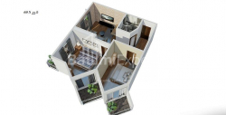 Apartment 3-room 69 m² - Yuryevskaya, Batumi