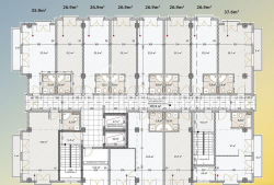 Apartment 1-room 27 m² - Sherif Khimshiashvili, Batumi