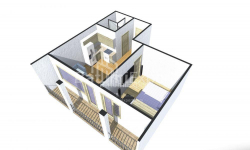 Apartment 2-room 46 m² - Yuryevskaya, Batumi