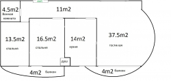 Apartment 106 m² - Ivane Javakhishvili, Batumi, Georgia
