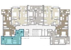 Object under construction 1-room 35 m² - Rustaveli, Chakvi