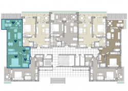 Object under construction 2-room 50.3 m² - Rustaveli, Chakvi