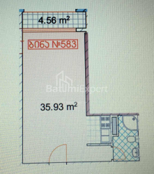 Apartment 1-room 40.5 m² - Tbel-Abuseridze, Batumi