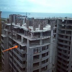 Object under construction 1-room 36 m² - Sherif Khimshiashvili, Batumi