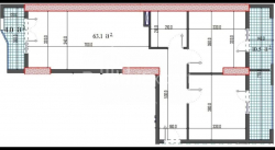 Apartment 79.3 m² - Lado Gudiashvili, Batumi, Georgia