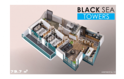 Apartment 79.7 m² - Jiuli Shartava, Batumi, Georgia